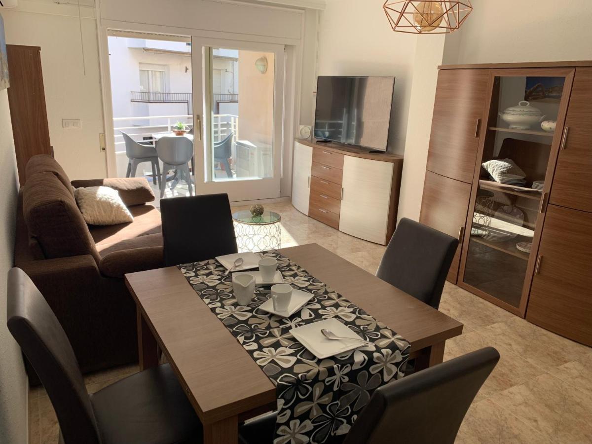 Acogedor Apartamento En Roses - 50M Playa - Wifi - Aire Acondicionado Kültér fotó